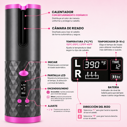 CURLGO™ Rizador Automático Inalámbrico
